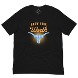 Know Your Worth T-Shirt Black